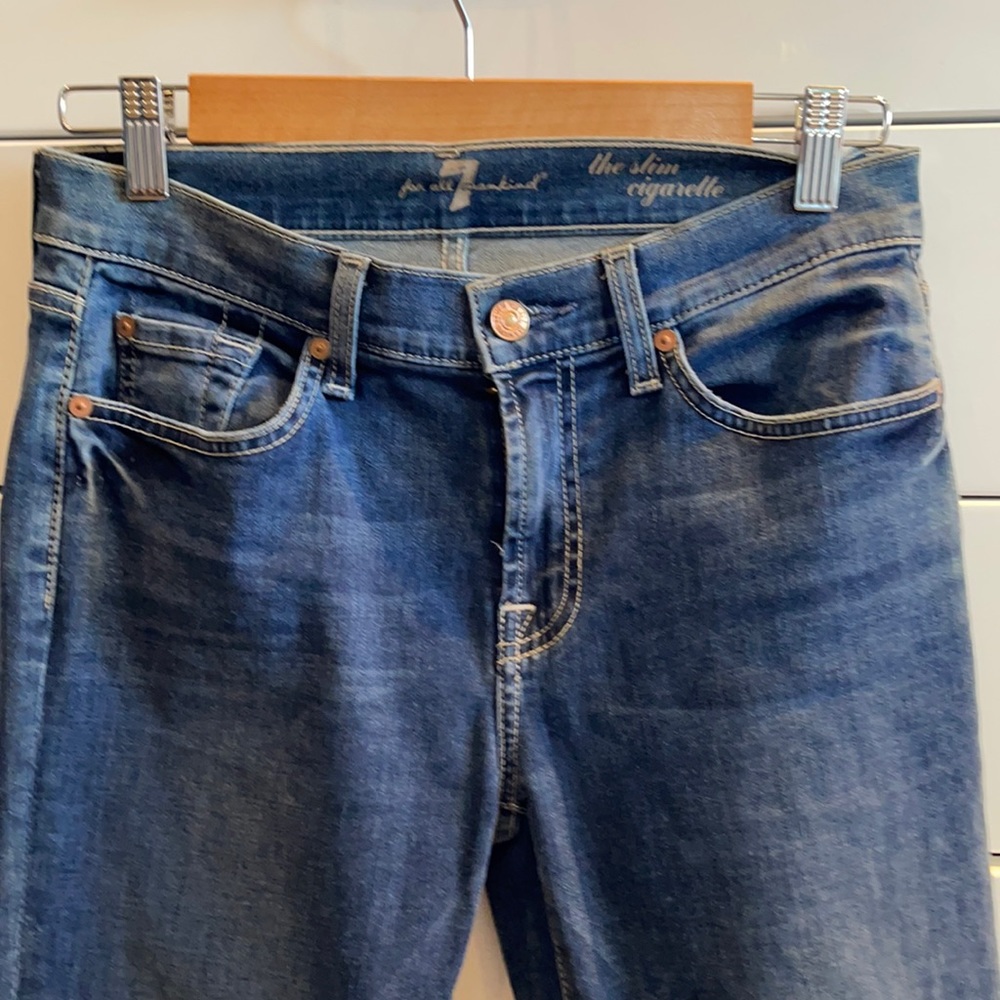 7 for all mankind Cigarette Jeans